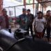 Pj Wali Kota Batu, Aries Agung Paewai, saat meninjau kesiapan mesin insinerator di TPA Tlekung, Kamis (28/12/2023)