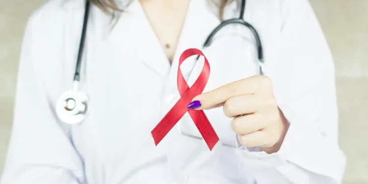 Ilustrasi ibu hamil positif HIV.