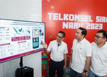 Posko Siaga Naru Telkomsel siap memberikan pelayanan optimal selama masa Nataru yang diprediksi akan mengalami lonjakan trafik broadband.