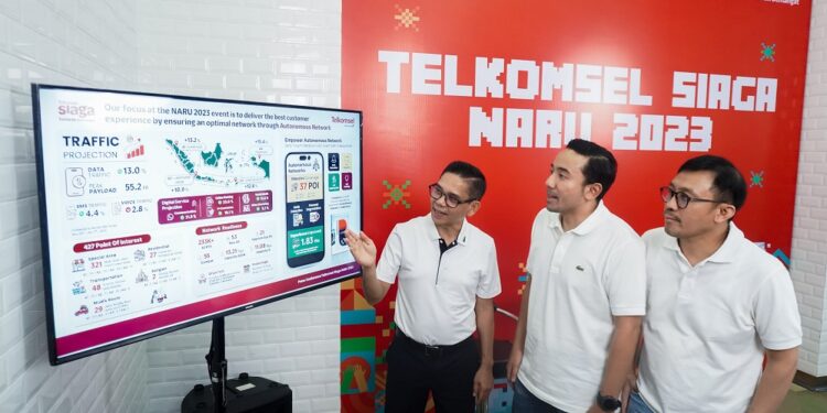 Posko Siaga Naru Telkomsel siap memberikan pelayanan optimal selama masa Nataru yang diprediksi akan mengalami lonjakan trafik broadband.