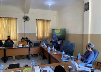 Acara pelatihan peningkatan mutu di Ma’had Aly Pondok Pesantren Nurul Cholil Bangkalan.