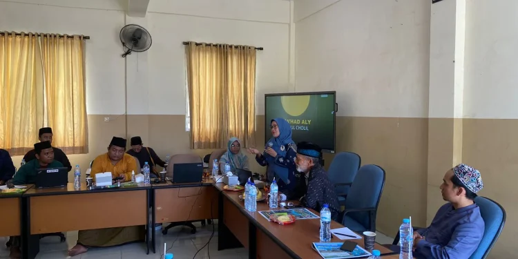 Acara pelatihan peningkatan mutu di Ma’had Aly Pondok Pesantren Nurul Cholil Bangkalan.