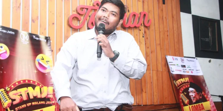 Salah peserta saat tampil babak semi finalis STMJ.