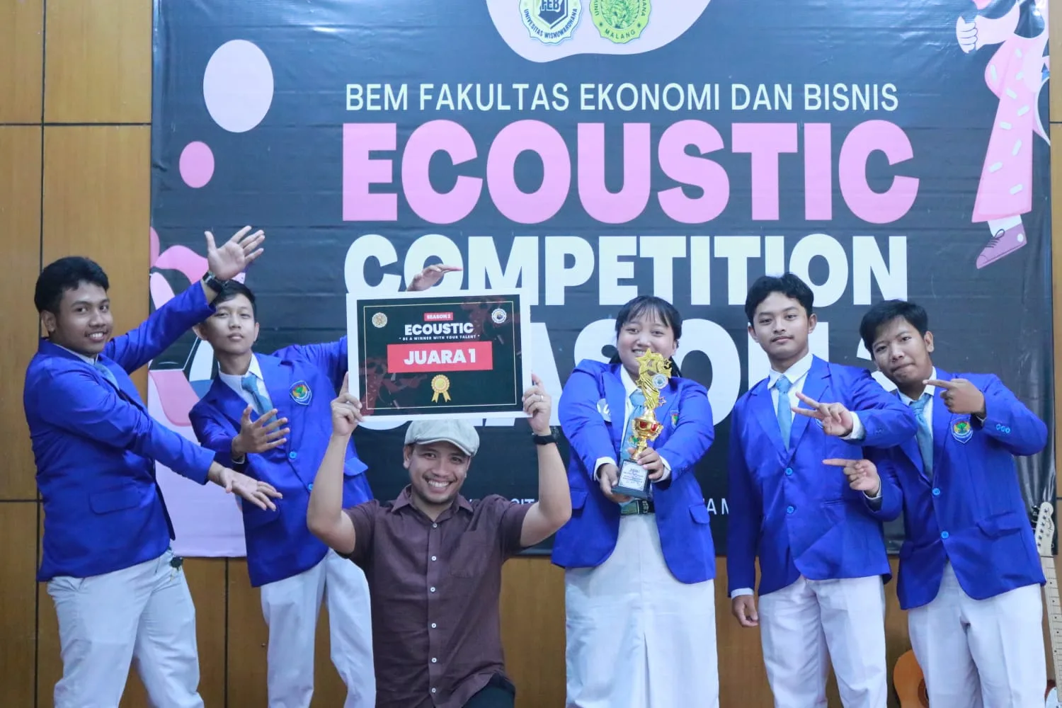 Anak didik Galih juga kerap memenangkan lomba musik.