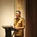 Pj Wali Kota Malang, Dr. Ir. Wahyu Hidayat, M.M, saat memberikan pemaparan.