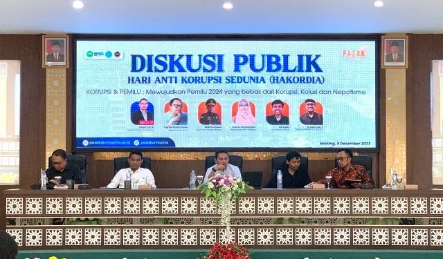 Diskusi publik PASAK FH Unisma.