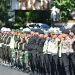 Personel gabungan yang disiagakan untuk menyambut Nataru di Kota Malang.