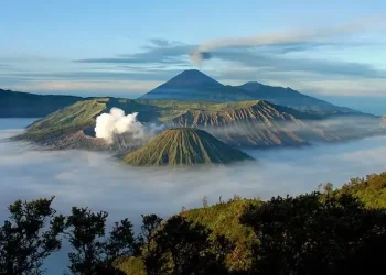 Potret Gunung Bromo.
