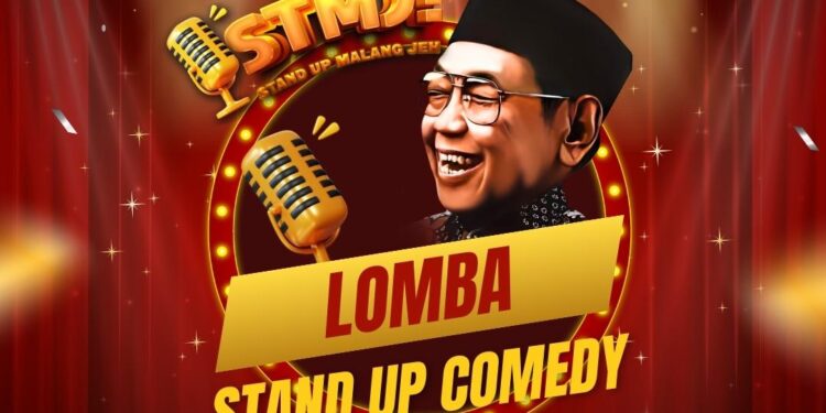 Poster acara kompetisi Stand Up Malang Jeh atau STMJ Tugumalang.id.