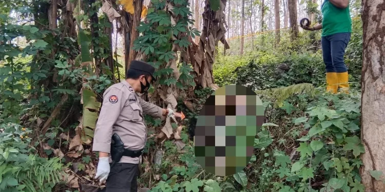 jasad pria asal kediri ditemukan membusuk