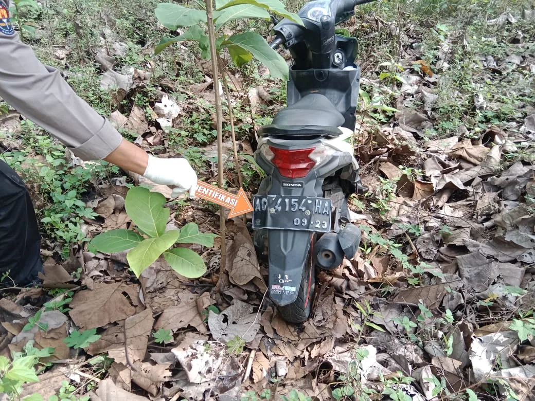 Sepeda motor korban
