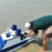 Prototipe kapal penebar pakan ikan