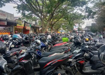 Parkir di Kota Malang