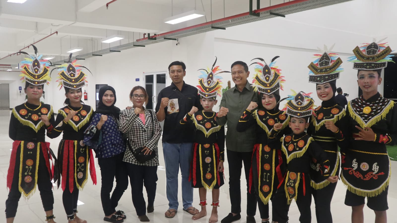 PJ Wali Kota Malang bersama penari