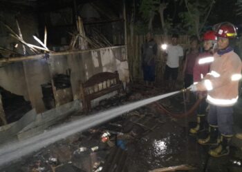 Kebakaran di kabupaten Malang