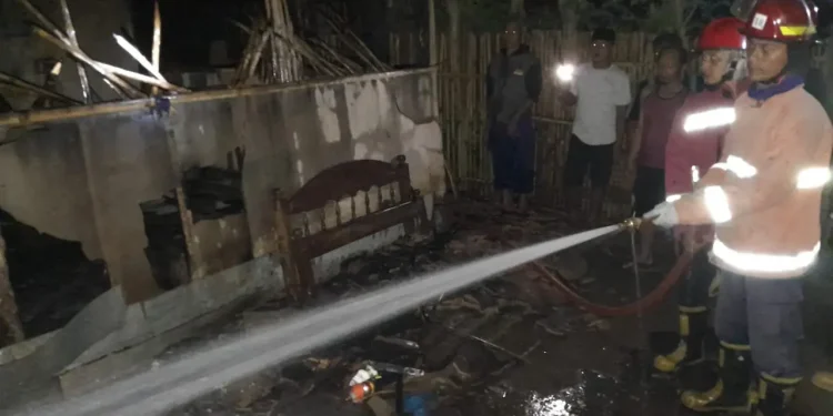 Kebakaran di kabupaten Malang