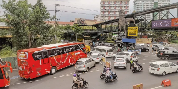 Kemacetan di Kota Batu