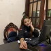 Chisma H.K mahasiswa magang MBKM Unisri Surakarta saat berada di kantor Tugu Media Malang.