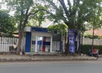 Ilustrasi ATM tunggal di Kota Malang.