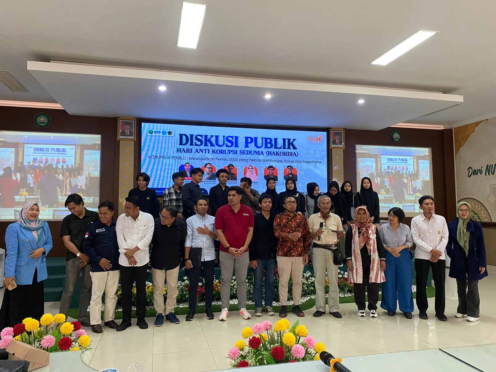 Foto bersama di acara PASAK GH Unisma.