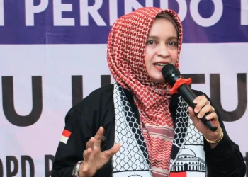 Laily Fitriyah Liza Min Nelly, Ketua DPD Partai Perindo Kota Malang.