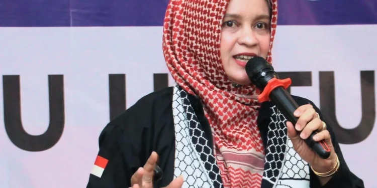 Laily Fitriyah Liza Min Nelly, Ketua DPD Partai Perindo Kota Malang.