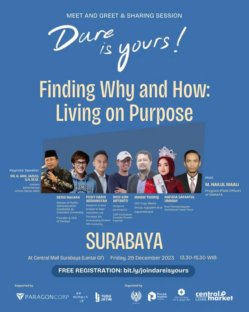 Poster acara Dare is Yours