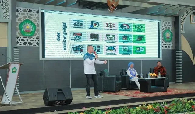 Ronald Yusuf Wijaya selaku Ketua Umum Asosiasi Fintech Syariah (AFSI) yang juga CEO PT Ethis Indonesia.