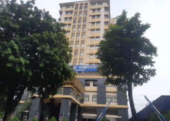 Gedung Filkom Universitas Brawijaya (UB) Malang.