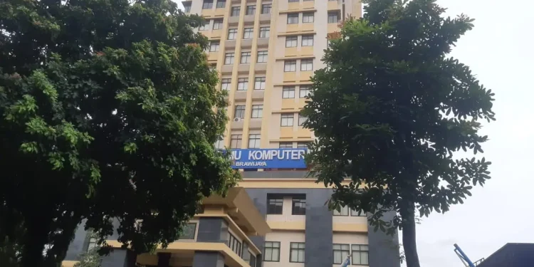 Gedung Filkom Universitas Brawijaya (UB) Malang.