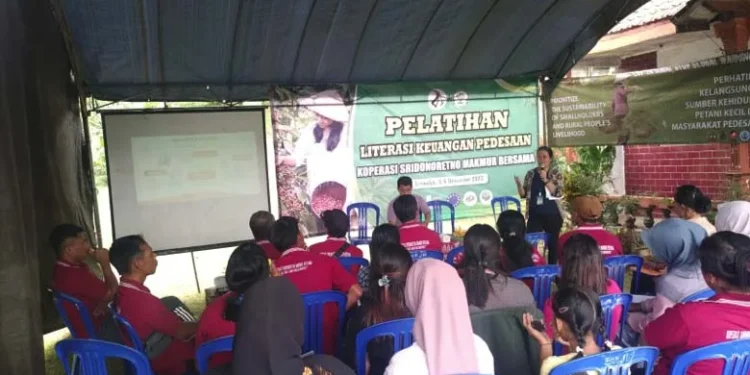 Pelatihan literasi keuangan desa