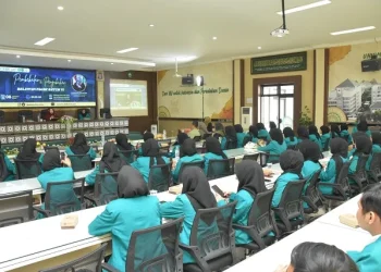 Pengukuhan dan Pembekalan relawan pajak Unisma pada Senin (8/1/2024).