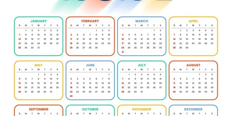 Ilustrasi kalender tahun 2024. Libur 11 Hari di Bulan Februari.