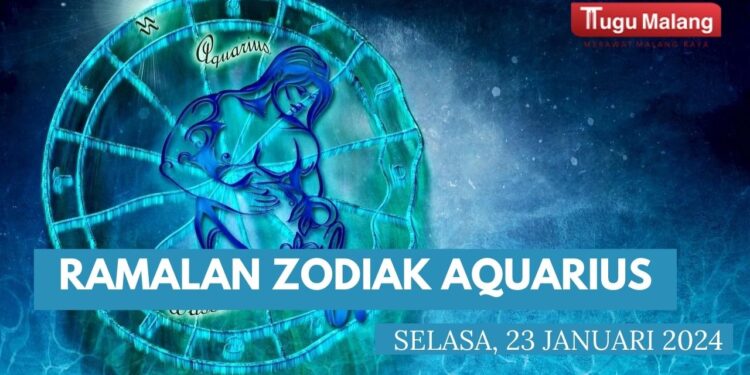 Ramalan zodiak Aquarius untuk hari Selasa, 23 Januari 2024.