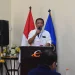 Ketua PWI Malang Raya terpilih, Cahyono (kiri) dalam Konferensi PWI Malang Raya.