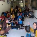 Pelaksanaan SERAMA di SLB Sumber Dharma. Mahasiswa UM lakukan senam ceria.