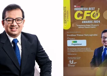 Direktur Keuangan dan Perencanaan Strategis PT Pegadaian, Ferdian Timur Satyagraha.
