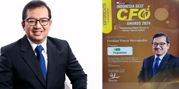 Direktur Keuangan dan Perencanaan Strategis PT Pegadaian, Ferdian Timur Satyagraha.