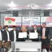 Penandatanganan MoA antara FEB UNISMA dengan Faculty of Entrepreneurship & Business Universiti Malayasia Kelantan.
