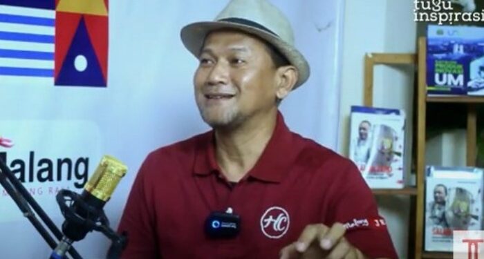 Heri Cahyono atau Sam HC berbicara tentang strategi mengatasi masalah kemacetan dan banjir di Kota Malang.