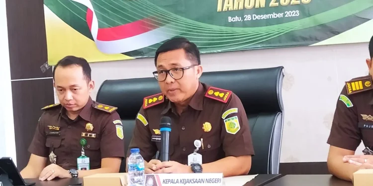 Kepala Kejari Kota Batu Didik Adyotomo.