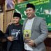 H Puguh Wiji Pamungkas launching buku bareng putranya, Sayyaf Azzam.