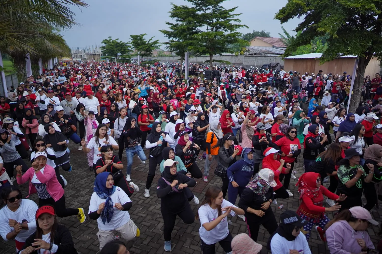 Ribuan warga ikuti senam sehat