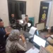 Petugas meminta keterangan pada dua mahasiswa yang hampir jadi korban begal. Foto: Polsek Poncokusumo