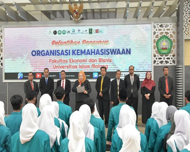 Pelantikan Ormawa FEB UNISMA.
