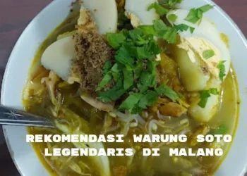 Informasi mengenai warung soto legendaris yang ada di Kota Malang.
