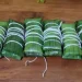 Burasa yang sudah selesai diikat dan siap dikukus.