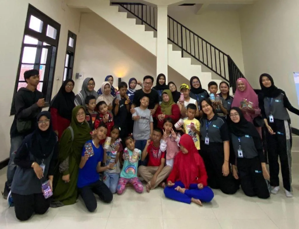 Pelaksanaan program mayoritas bersama warung inklusi.