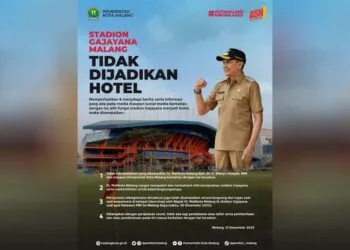 Tepis isu tukar guling stadion gajayana