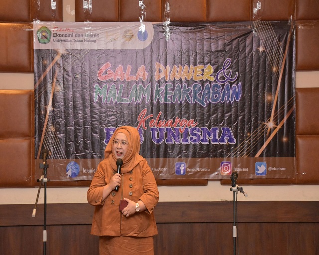 Dekan Fakultas Ekonomi dan Bisnis Universitas Islam Malang, Nur Diana SE, MSI, CBV, CERA. 